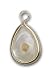 Gold Filled Mustard Seed Pendant with Gold Filled Lite Curb Chain 18 inch