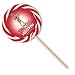 Accoutrements Bacon Swirl Lollipop