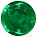 Jewelry : 0.89 Carat Loose Emerald Round Cut