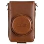 Leica D-LUX 4 Classic Ever Ready Leather Case with Shoulder Strap - Brown