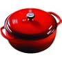 Lodge Color 6-Quart Dutch Oven, Island Spice Red