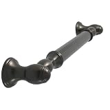 Allied Brass TD GRR 16 PC Polished Chrome Traditional 16 Grab Bar with Reeded Tubing from the Tradi