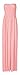 Forever Women's Plus Size Plain Boobtube Elasticated Sheering Maxi Dress