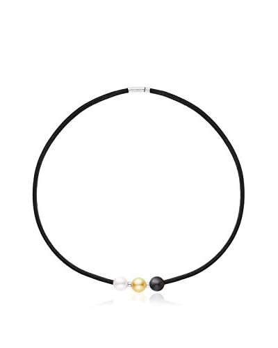 Manufacture Royale des Perles du Pacifique Halskette  Sterling-Silber 925