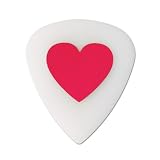Pickboy Angel Rocks, Lovely Heart, Polyacetal, 1.00mm, 50 picks