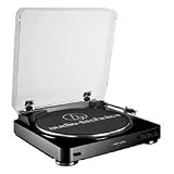 Audio Technica AT-LP60 Fully Automatic Belt Driven Turntable- Black