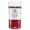 India Tree Holiday Red Sparkling Sugar, 3-1/2 oz.