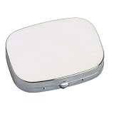 Silver Plated Sewing Kit with Mirror