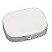Kitchen & Housewares : Silver Plated Sewing Kit with Mirror