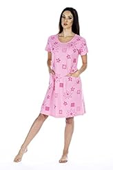 Petite Scoop Neck General Print Knee Length Cotton/Knit Short Sleeves Spring Summer Fall Winter Evening Dress 
