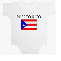 Puerto Rico Flag Baby Ultrasoft Onesie