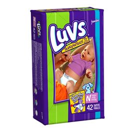 Luvs Newborn Diapers - Pack of 42