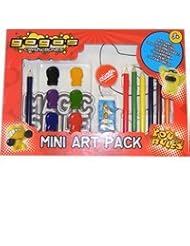 Toy: Gogos Crazy Bones Mini Art Pack Colouring Set - New World Toys