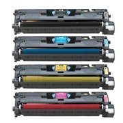 Compatible Black/Cyan/Yellow/Magenta HP Multi-pack Cartridges (5,000(black) / 4,000(color) pages Page Yield) for HP Color LaserJet 1500, HP Color LaserJet 1500L, HP Color LaserJet 2500, HP Color LaserJet 2500L