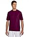 A4 Men's Cooling Performance Crew Short Sleeve T-Shirt, Maroon, Large