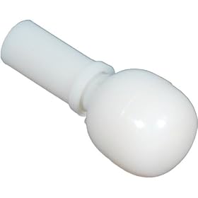Bulldog Rolling Cane Tip 1 2 inches White