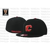 Mitchell & Ness Calgary Flames Vintage Fitted Hat