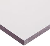 Vivak PETG Sheet, Clear, 0.03 Thick, 24 Width, 24 Length