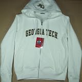 Georgia Tech Yellowjackets Womens Titan Full Zip Sweatshirt