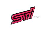 STi front grill Emblem Badge (1 Piece)
