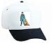 White Cap with watcher, alsatian, dogs, shepherd, sheepdog, guard, police, security, german, watchman, dog