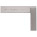 Starrett 55-4-1/2 Hardened Steel Master Precision Square With Beveled Edges, 3-1/2" Beam Length, 4-1/2" Blade Length