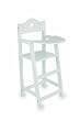 Chaise haute poup�e en bois