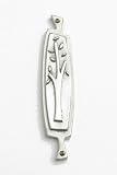 TREE Contemporary Pewter Door Mezuzah