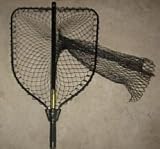 HT 46 3/8 Collapsible Black Landing Net - 27 Handle