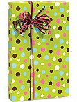 Trendy POLKA DOT Gift Wrap Wrapping Paper - 16ft Roll