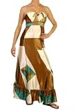 Sale: Jenny Han Long Silk Dress in Print