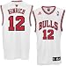 adidas Chicago Bulls #12 Kirk Hinrich White Home Swingman Jersey