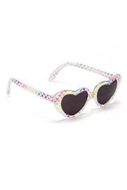 Fluorescent Heart Sunglasses