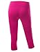 Doublju Womens Active Casual Cotton Spandex Shapewear Leggings Yoga Pants