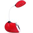 Daffodil LEC100R L�mpara de Lectura con Regulador de Intensidad - Luz Port�til con Cuello Flexible y Bater�a Interna Recargable