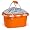 Orange with Grey 103