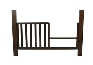 Kidz Decoeur Augusta Convertible Crib Day Bed Conversion Kit, Mocha