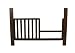 Kidz Decoeur Augusta Convertible Crib Day Bed Conversion Kit, Mocha