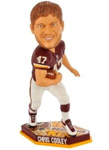 Washington Redskins Chris Cooley Forever Collectibles Thematic Base Edition Bobble Head