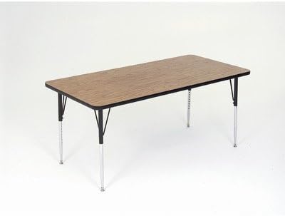 Rectangular Classroom Table Size: 24 x 36