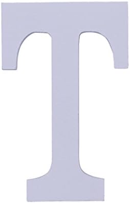 Reutry English Letters Decoration Wooden Letters T Free Standing Wedding Home Decor Length 8cm