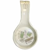 Corelle Coordinates Melamine Spoon Rest, Textured Leaves