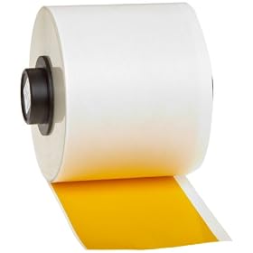 Brady 142274 HandiMark  B-595 Vinyl Film, Yellow Indoor/Outdoor Tape, 2" Width x 50' Length: Industrial &amp; Scientific