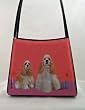 Cocker Couple Dog Handbag Purse