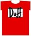 The Simpsons Duff Beer Red T-shirt