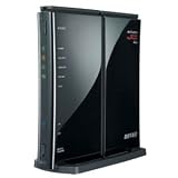 Buffalo – Nfiniti WZR-HP-G300NH Wireless-N High Power Router NFINITI WIRELESS N HIGH POWER ROUTER AND ACCESS POINT 4 x 10/100/1000Base-TX LAN 1 x 10/100/1000Base-TX WAN – IEEE 802.11n (draft) – 300Mbps