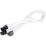 Silverstone Tek Sleeved Extension Power Supply Cable with 1 x 8-Pin to EPS12V 8-Pin Connector (PP07-EPS8W)