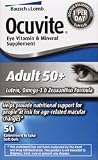 Bausch & Lomb Ocuvite Eye Vitamin & Mineral Supplement, Adult 50+, Soft Gels, 50 ct.