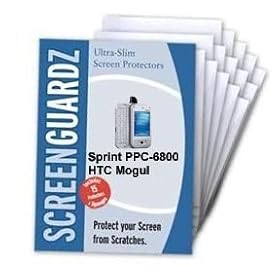 ScreenGuardZ Ultra-Slim Screen Protector for Sprint PPC-6800 / HTC Mogul