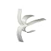 3M Fastener SJ3531 Loop S001 White, 1 in x 50 yd 0.15 in Engaged Thickness (Pack of 1)
